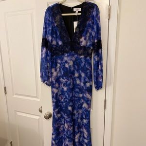 Badgley Mischka Watercolor Formal Dress